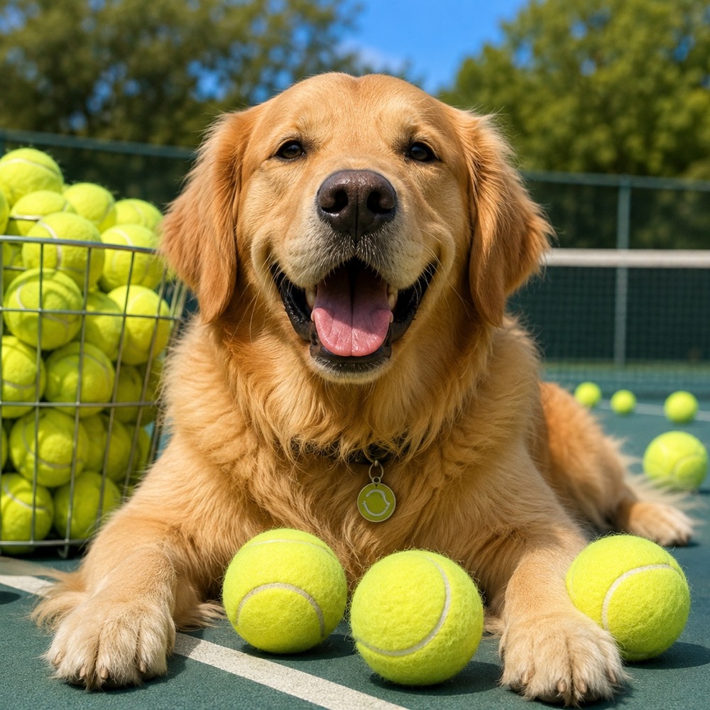 25 Dog Balls Assorted Used Tennis Balls